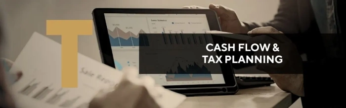 Cash flow and tax planning image