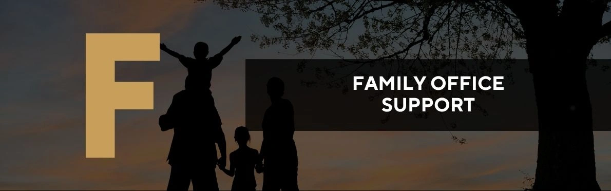 Family office support image